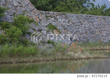 城跡 萩城跡 快晴 萩市 萩城 石垣 堀 山口県 日本 アジア 城跡 萩城跡 快晴 萩市 萩城 石垣 堀 山口県 日本 アジア 97270214