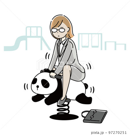 虚無感 悲しい ビジネスウーマン メガネ 虚無感 悲しい ビジネスウーマン メガネ 97270251