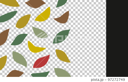五顏六色的落葉插圖 五顏六色的落葉插圖 97272749