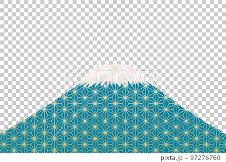 Mount Fuji hemp leaf pattern 97276760