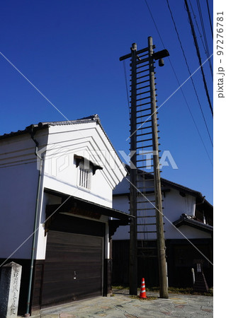 作州城東屋敷　寅さんロケ地　火の見櫓　旧出雲街道　岡山県津山市 97276781