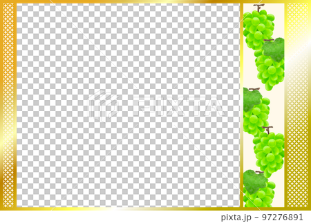Japanese-style decorative material with grape motif Japanese-style decorative material with grape motif 97276891