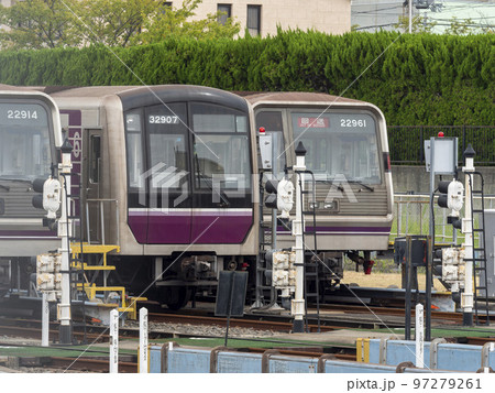 大阪メトロ谷町線の操車場 97279261