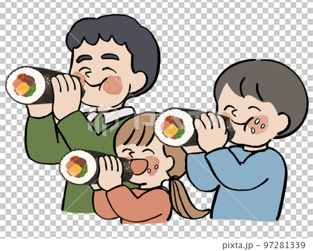 A family who eats an Essho 97281339
