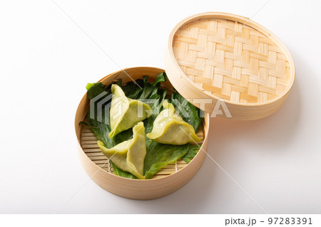 グリーンハーカオ　(海老蒸し餃子) 97283391