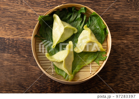 グリーンハーカオ　(海老蒸し餃子) 97283397