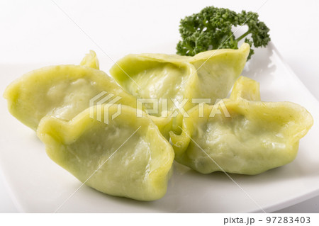 グリーンハーカオ (海老蒸し餃子) グリーンハーカオ (海老蒸し餃子) 97283403