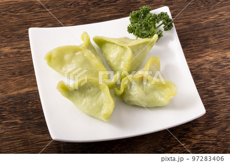 グリーンハーカオ (海老蒸し餃子) グリーンハーカオ (海老蒸し餃子) 97283406