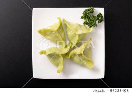 グリーンハーカオ (海老蒸し餃子) グリーンハーカオ (海老蒸し餃子) 97283408