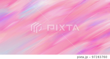 絵の具が混ざり合うピンクの背景 イラスト アブストラクト 97283760