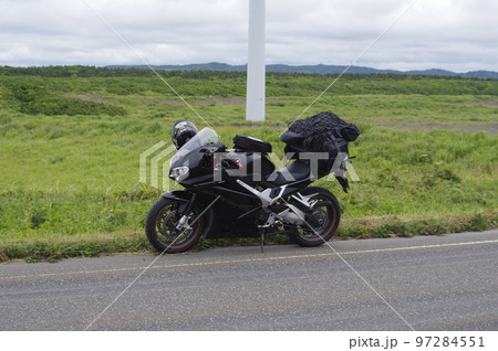 バイク 北海道ツーリング 道北 オトンルイ風力発電所 バイク 北海道ツーリング 道北 オトンルイ風力発電所 97284551