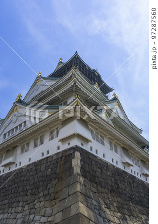 大阪城の風景 97287560