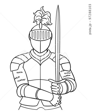 breastplate coloring page