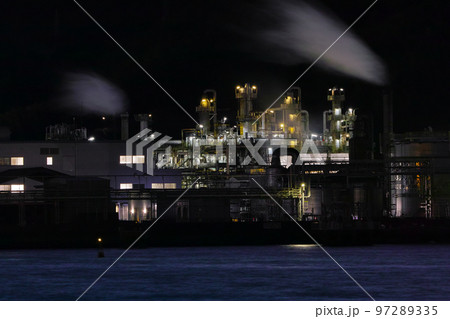 大竹工場夜景 大竹工場夜景 97289335