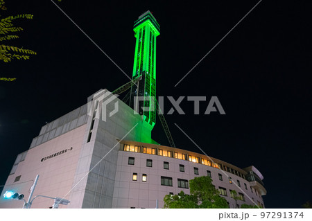 東京都江戸川区 夜のタワーホール船堀 97291374