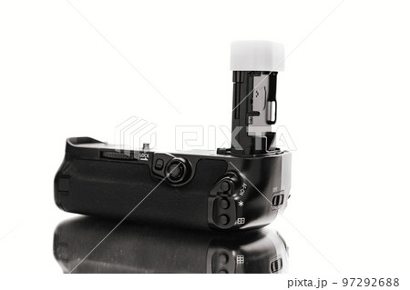 Battery pack for the camera on a mirror surface. Battery pack for the camera on a mirror surface. 97292688