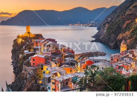 Vernazza, La Spezia, Liguria, Italy in Cinque Terre at Dus 97293633
