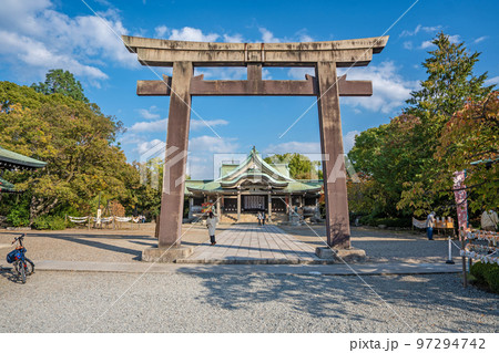 【大阪城】豊國神社 鳥居 【大阪城】豊國神社 鳥居 97294742