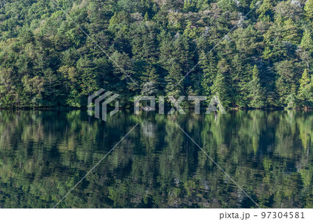 奥日光 湯ノ湖 静寂の朝 奥日光 湯ノ湖 静寂の朝 97304581