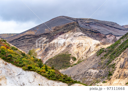 蔵王火山　五色岳　ジオサイト大黒天 97311668