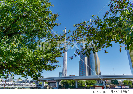 【東京の都市風景】浅草周辺の都市風景 【東京の都市風景】浅草周辺の都市風景 97313964