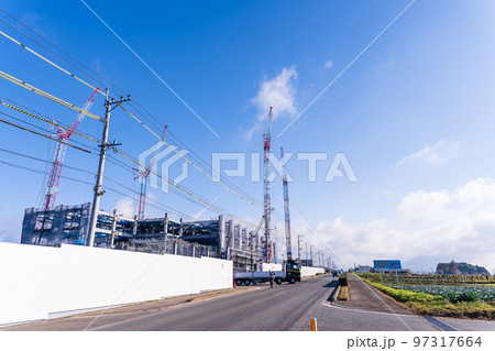 台湾積体電路製造（TSMC）最新建設風景(2022年12月)熊本県菊陽町 97317664