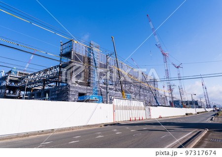 台湾積体電路製造（TSMC）最新建設風景(2022年12月)熊本県菊陽町 97317674