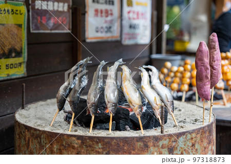 【祖谷名物】鮎の塩焼き【郷土料理】 97318873