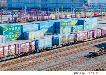 【東京の都市風景】隅田川駅（貨物駅） 97318959