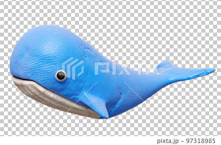 3d blue whale from plasticine isolated. whale clay toy icon concept, 3d render illustration 3d blue whale from plasticine isolated. whale clay toy icon concept, 3d render illustration 97318985