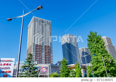 【東京の都市風景】南千住駅周辺の都市風景 【東京の都市風景】南千住駅周辺の都市風景 97319005
