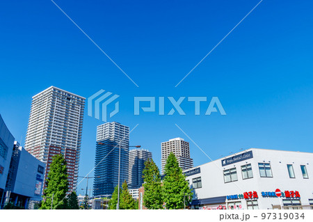 【東京の都市風景】南千住駅周辺の都市風景 97319034