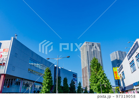 【東京の都市風景】南千住駅周辺の都市風景 97319058