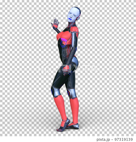 Women's cyborg 97319139