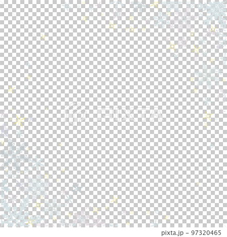 雪の結晶の壁紙⑬(正方形,ななめ,白背景) 97320465