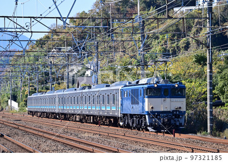 東海道本線 二宮ー大磯 JR東日本 EF64-1031+205系500番台 R11+R12編成 廃車 東海道本線 二宮ー大磯 JR東日本 EF64-1031+205系500番台 R11+R12編成 廃車 97321185