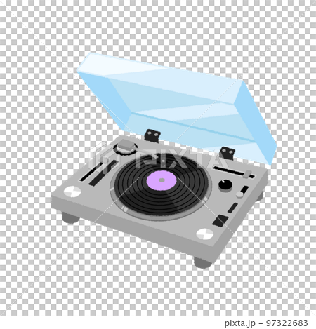 レコードプレーヤーのイラスト 97322683