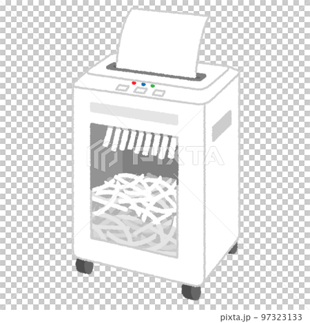 Illustration of shredder 97323133