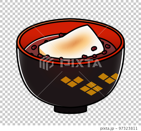 Shiruko illustration material Shiruko illustration material 97323811