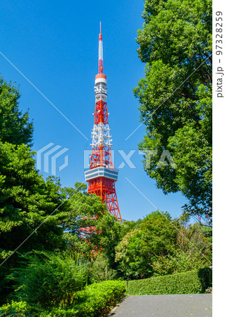 【東京の都市風景】芝公園周辺の都市風景 【東京の都市風景】芝公園周辺の都市風景 97328259