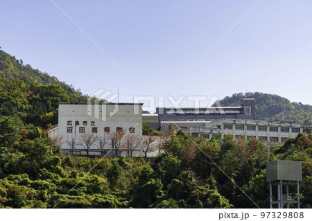 広島市沼田町周辺 広島市立沼田高等学校 広島県広島市 広島市沼田町周辺 広島市立沼田高等学校 広島県広島市 97329808
