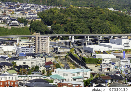 広島市長楽寺　アストラムライン車両基地　広島県広島市 97330159