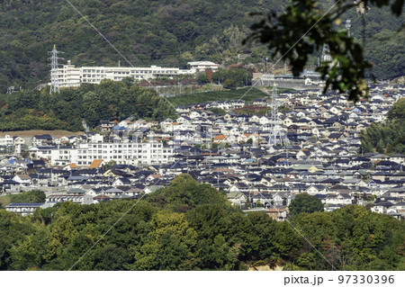 広島市東区の住宅街　広島県広島市 97330396