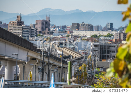 《愛知県》名古屋都市風景 守山区の風景 名古屋ガイドウェイバス ゆとりーとライン 《愛知県》名古屋都市風景 守山区の風景 名古屋ガイドウェイバス ゆとりーとライン 97331479