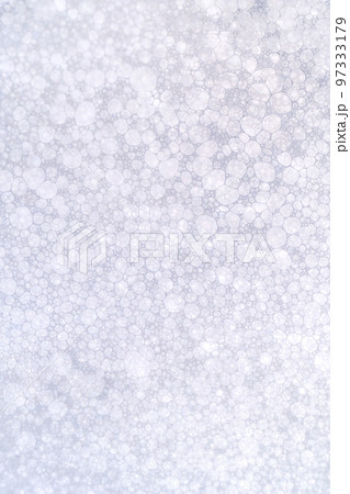 The texture of soap foam with small bubbles. 97333179