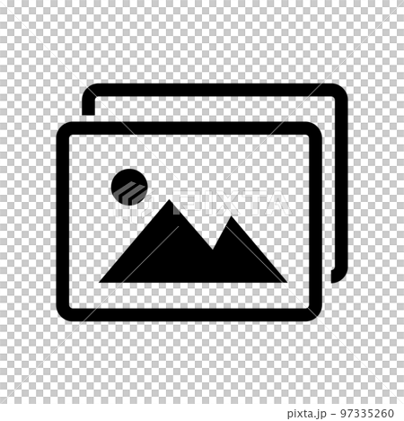 照片圖標。圖像相冊圖標。向量。 照片圖標。圖像相冊圖標。向量。 97335260