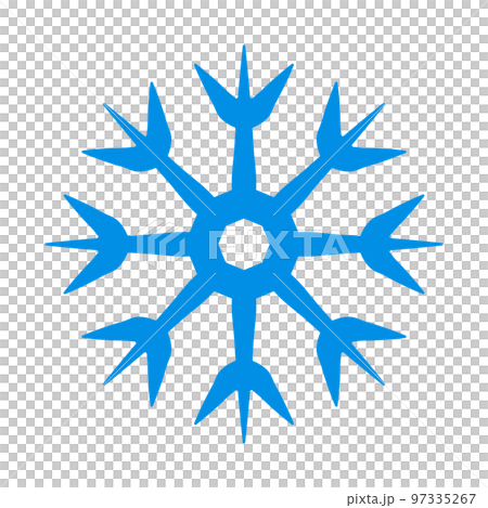 Snowflake icon. Winter or Christmas decoration icon. vector. 97335267