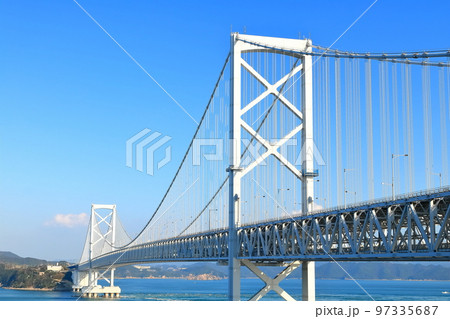 【徳島県】大鳴門橋と渦潮(鳴門の渦潮) 【徳島県】大鳴門橋と渦潮(鳴門の渦潮) 97335687