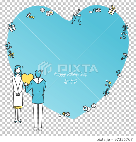 White day frame 97335767