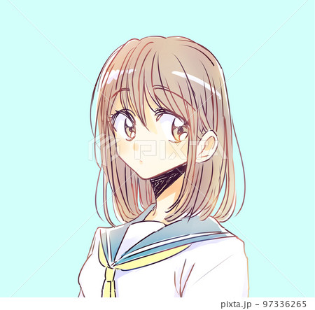 ゆるい女子学生 茶髪 ゆるい女子学生 茶髪 97336265